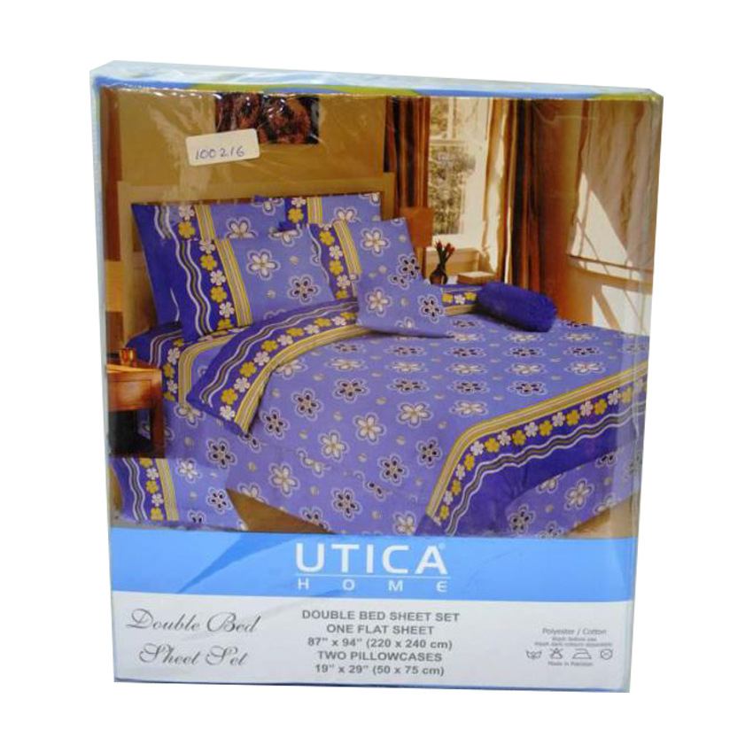 Double Bed Blue Sheet price in Sri Lanka | RetailGenius